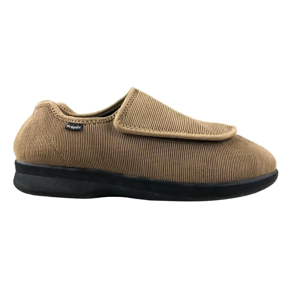 Propet Mens 10.5M (D) Cush N Foot Brown Orthopedic Diabetic Edema Shoes M0202